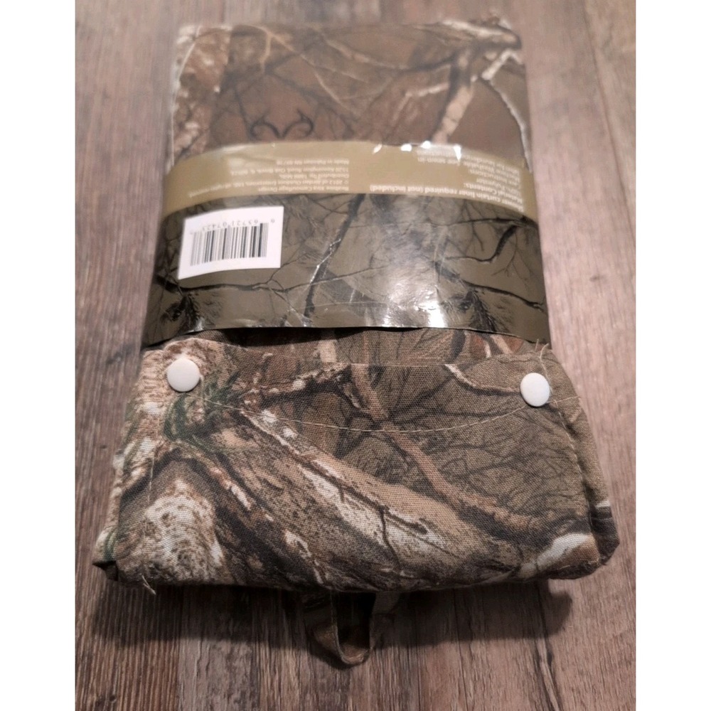 Realtree Xtra Camouflage Camo Fabric Shower Curtain 70" X 72" Hunting Cabin - Picture 8 of 10